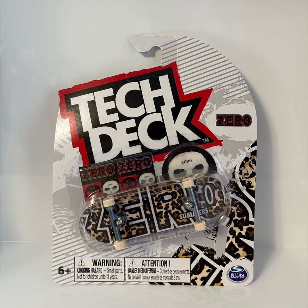 RARE BRAND NEW SEALED TECH DECK ZERO CHEETAH SERIES